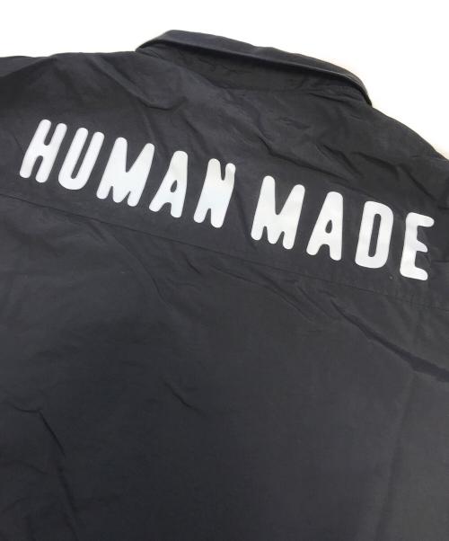 HUMAN MADE（ヒューマンメイド）HUMAN MADE (ヒューマンメイド) 半袖ナイロンシャツ ブラック サイズ:XXLの古着・服飾アイテム
