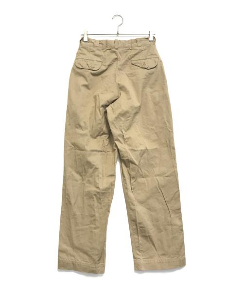 VINTAGE MILITARY（ヴィンテージ ミリタリー）VINTAGE MILITARY (ヴィンテージ ミリタリー) USMC カーキトラウザーズ ベージュ サイズ:30×31の古着・服飾アイテム