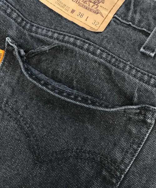 LEVI'S（リーバイス）LEVI'S (リーバイス) 505後染めブラックデニム ブラック サイズ:W38 L32の古着・服飾アイテム