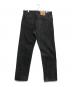 LEVI'S (リーバイス) 505後染めブラックデニム ブラック サイズ:W38 L32：14000円