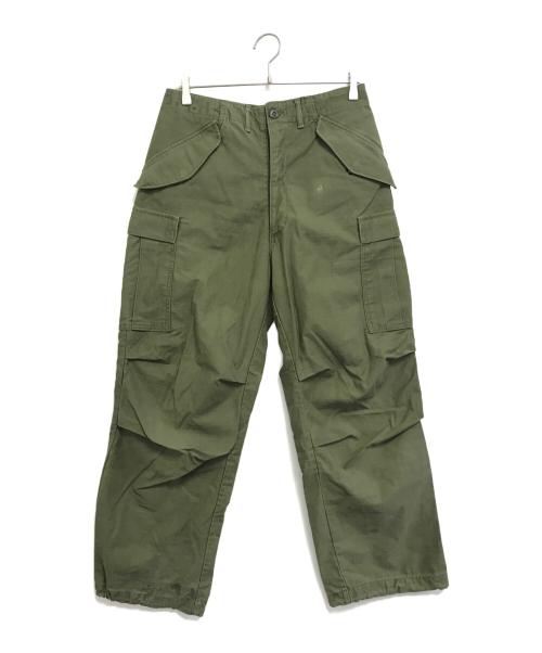 VINTAGE MILITARY（ヴィンテージ ミリタリー）VINTAGE MILITARY (ヴィンテージ ミリタリー) M-65 フィールドパンツ カーキ サイズ:S-Rの古着・服飾アイテム