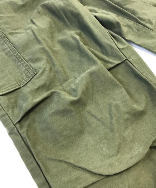 VINTAGE MILITARY（ヴィンテージ ミリタリー）VINTAGE MILITARY (ヴィンテージ ミリタリー) M-65 フィールドパンツ カーキ サイズ:S-Rの古着・服飾アイテム