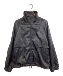 Eddie Bauer（エディーバウアー）の古着「80'sナイロンジップアップジャケット」｜ブラック