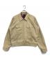 VINTAGE（ヴィンテージ）の古着「50'sジップアップジャケット」｜ベージュ