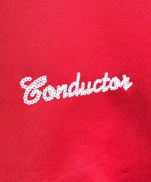 el conductorh（コンダクター）el conductorh (コンダクター) CRAZY PATTERN TRACK JKT レッド サイズ:2の古着・服飾アイテム