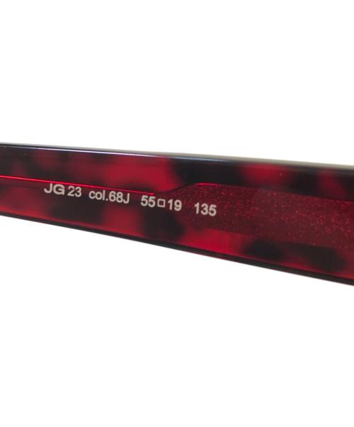 JOHN GALLIANO（ジョンガリアーノ）JOHN GALLIANO (ジョンガリアーノ) サングラス レッド サイズ:55□19 135の古着・服飾アイテム