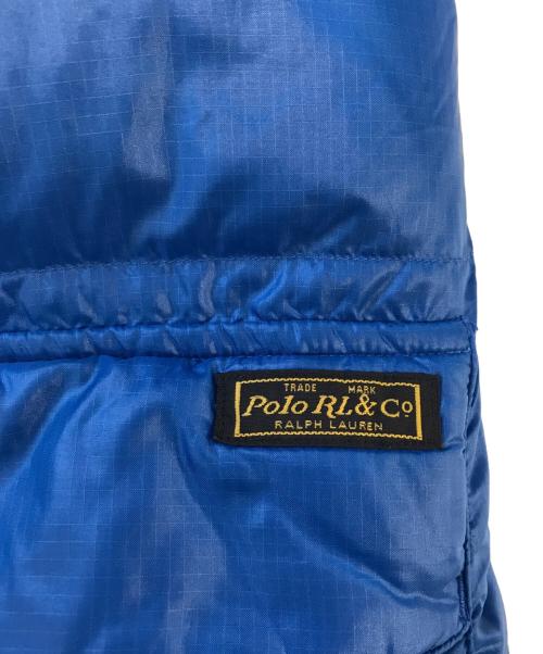 POLO RALPH LAUREN（ポロ・ラルフローレン）POLO RALPH LAUREN (ポロ・ラルフローレン) ダウンジャケット ブルー サイズ:Mの古着・服飾アイテム