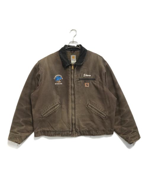 CarHartt（カーハート）CarHartt (カーハート) デトロイトジャケット ブラウン サイズ:XLの古着・服飾アイテム