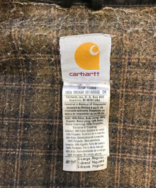 CarHartt（カーハート）CarHartt (カーハート) デトロイトジャケット ブラウン サイズ:XLの古着・服飾アイテム