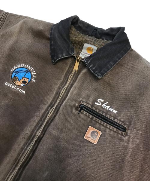 CarHartt（カーハート）CarHartt (カーハート) デトロイトジャケット ブラウン サイズ:XLの古着・服飾アイテム