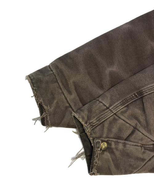CarHartt（カーハート）CarHartt (カーハート) デトロイトジャケット ブラウン サイズ:XLの古着・服飾アイテム