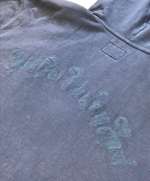 stussy（ステューシー）stussy (ステューシー) 裏サーマルジップパーカー ネイビー サイズ:XLの古着・服飾アイテム