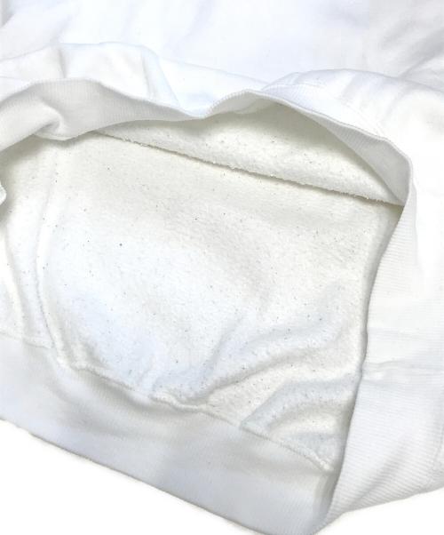 stussy（ステューシー）stussy (ステューシー) クラウンプリントスウェット ホワイト サイズ:Lの古着・服飾アイテム