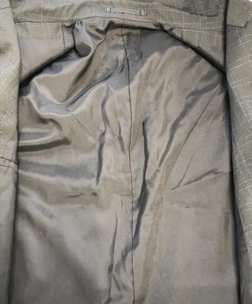 COMME des GARCONS HOMME PLUS（コムデギャルソンオムプリュス）COMME des GARCONS HOMME PLUS (コムデギャルソンオムプリュス) ダブルテーラードジャケット ブラウン サイズ:Sの古着・服飾アイテム