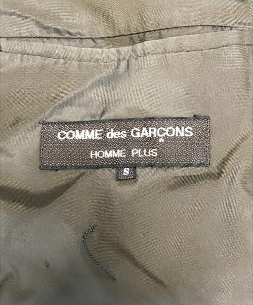 COMME des GARCONS HOMME PLUS（コムデギャルソンオムプリュス）COMME des GARCONS HOMME PLUS (コムデギャルソンオムプリュス) ダブルテーラードジャケット ブラウン サイズ:Sの古着・服飾アイテム