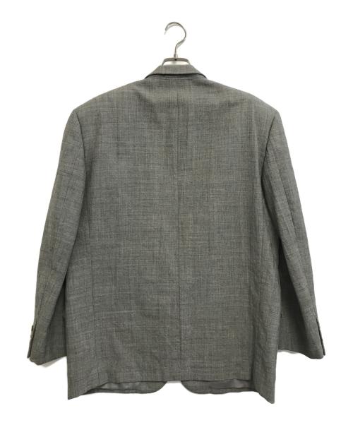 COMME des GARCONS HOMME PLUS（コムデギャルソンオムプリュス）COMME des GARCONS HOMME PLUS (コムデギャルソンオムプリュス) 2Bウールテーラードジャケット グレー サイズ:Ｓの古着・服飾アイテム