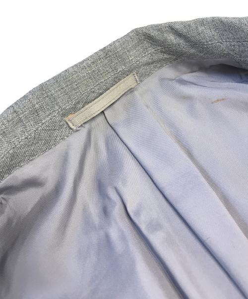 COMME des GARCONS HOMME PLUS（コムデギャルソンオムプリュス）COMME des GARCONS HOMME PLUS (コムデギャルソンオムプリュス) 2Bウールテーラードジャケット グレー サイズ:Ｓの古着・服飾アイテム