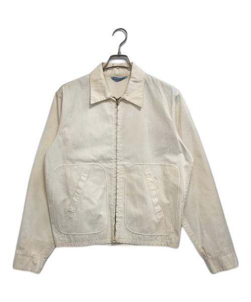 danville jackets（ダンビルジャケット）danville jackets (ダンビルジャケット) スイングトップ ホワイト サイズ:表記なしの古着・服飾アイテム