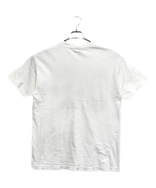 キャラクターTシャツ（キャラクターTシャツ）キャラクターTシャツ (キャラクターTシャツ) 00s SPIDER MAN(スパイダーマン) キャラクターTシャツ ホワイト サイズ:Lの古着・服飾アイテム