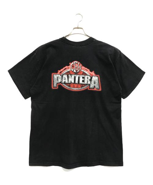 バンドTシャツ（バンドTシャツ）バンドTシャツ (バンドTシャツ) PANTERA(パンテラ) バンドTシャツ ブラック サイズ:XLの古着・服飾アイテム