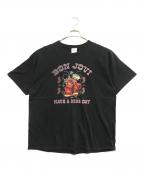 バンドTシャツバンドTシャツ）の古着「00s BON JOVI(ボン・ジョビ) バンドTシャツ」｜ブラック