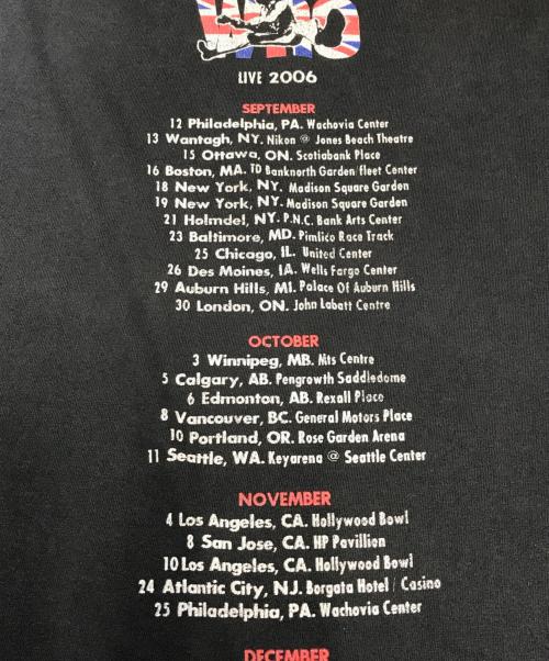 バンドTシャツ（バンドTシャツ）バンドTシャツ (バンドTシャツ) 00s The WHO(ザ・フー) バンドTシャツ ブラック サイズ:XLの古着・服飾アイテム