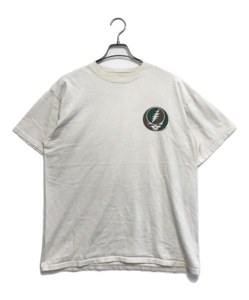 バンドTシャツ（バンドTシャツ）バンドTシャツ (バンドTシャツ) 90s GRATEFUL DEAD(グレイトフル・デッド)バンドTシャツ ホワイト サイズ:表記なしの古着・服飾アイテム