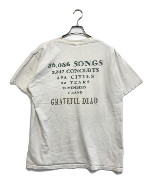 バンドTシャツ（バンドTシャツ）バンドTシャツ (バンドTシャツ) 90s GRATEFUL DEAD(グレイトフル・デッド)バンドTシャツ ホワイト サイズ:表記なしの古着・服飾アイテム