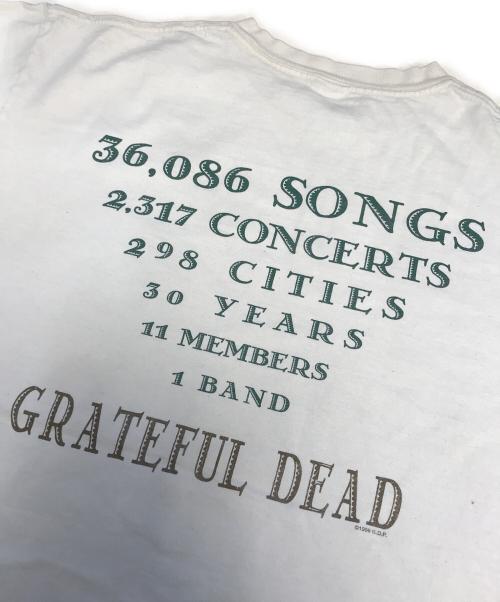 バンドTシャツ（バンドTシャツ）バンドTシャツ (バンドTシャツ) 90s GRATEFUL DEAD(グレイトフル・デッド)バンドTシャツ ホワイト サイズ:表記なしの古着・服飾アイテム