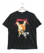 バンドTシャツバンドTシャツ）の古着「00s METALICA(メタリカ) バンドTシャツ」｜ブラック