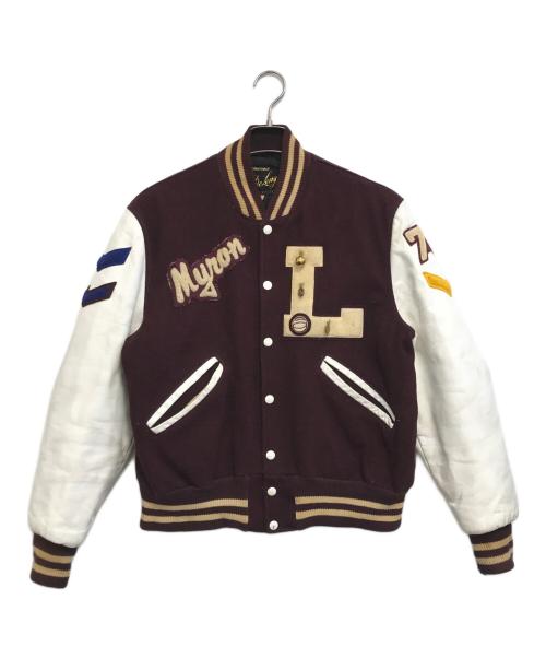 De Long（デロング）De Long (デロング) スタジャン パープル サイズ:SIZE40の古着・服飾アイテム