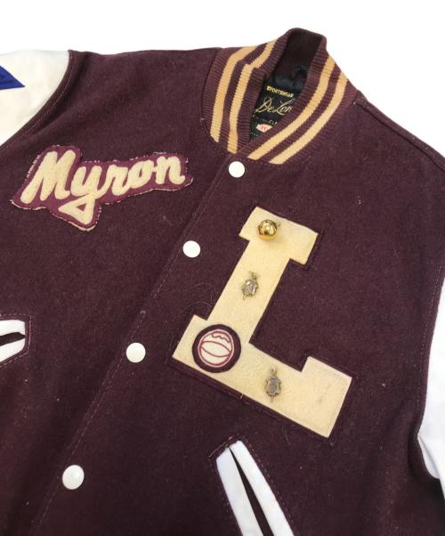 De Long（デロング）De Long (デロング) スタジャン パープル サイズ:SIZE40の古着・服飾アイテム