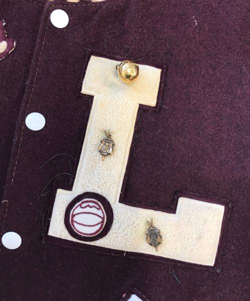 De Long（デロング）De Long (デロング) スタジャン パープル サイズ:SIZE40の古着・服飾アイテム