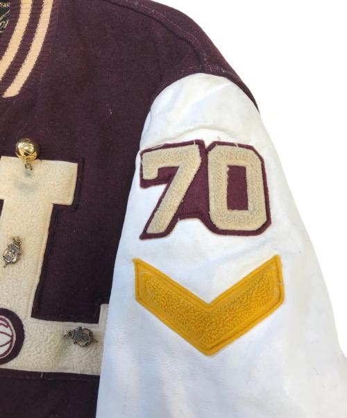 De Long（デロング）De Long (デロング) スタジャン パープル サイズ:SIZE40の古着・服飾アイテム