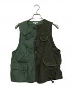 Engineered Garments×BEAMS PLUSエンジニアドガーメンツ×ビームスプラス）の古着「ドッキングベスト」｜グリーン