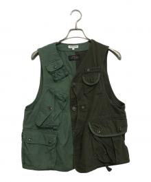 Engineered Garments×BEAMS PLUS（エンジニアドガーメンツ×ビームスプラス）の古着「ドッキングベスト」｜グリーン