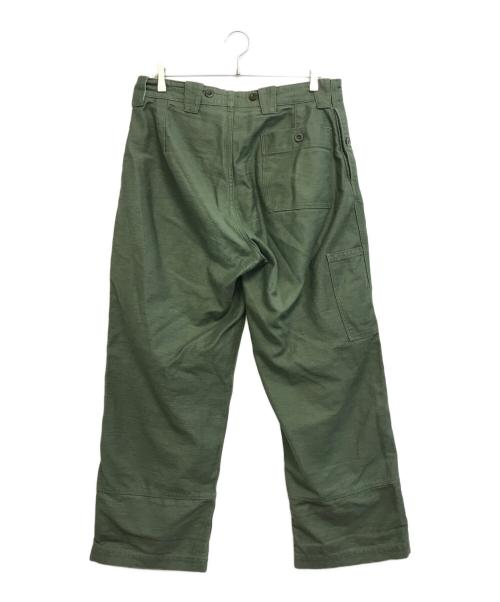 orSlow（オアスロウ）orSlow (オアスロウ) ベイカーパンツ グリーン サイズ:Lの古着・服飾アイテム
