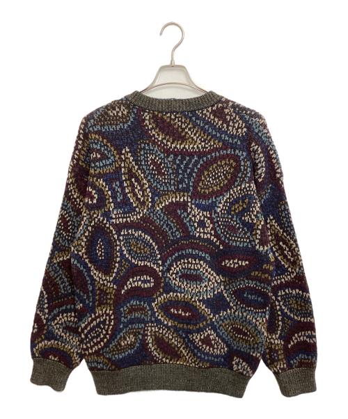 missoni sports（ミッソーニスポーツ）missoni sports (ミッソーニスポーツ) ペイズリー柄ニット ブラック サイズ:不明の古着・服飾アイテム