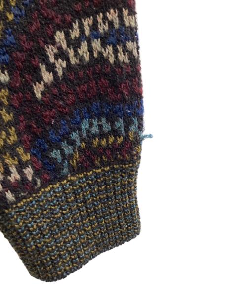 missoni sports（ミッソーニスポーツ）missoni sports (ミッソーニスポーツ) ペイズリー柄ニット ブラック サイズ:不明の古着・服飾アイテム