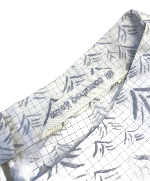 mina perhonen（ミナ ペルホネン）mina perhonen (ミナ ペルホネン) umi 半袖ブラウス ホワイト サイズ:38の古着・服飾アイテム