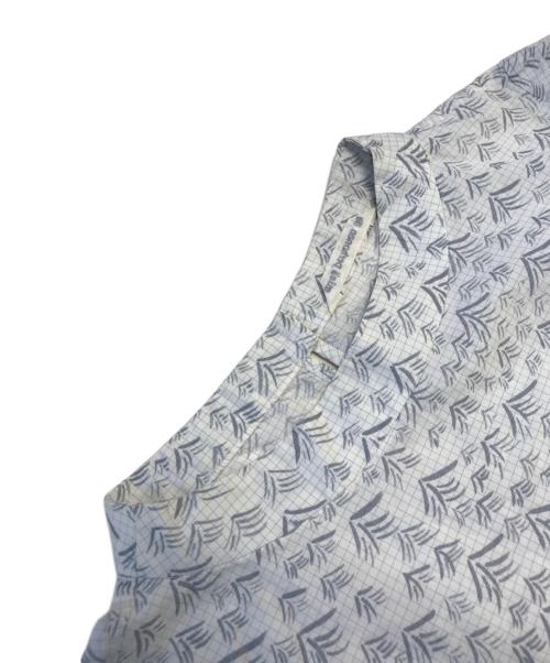 mina perhonen（ミナ ペルホネン）mina perhonen (ミナ ペルホネン) umi 半袖ブラウス ホワイト サイズ:38の古着・服飾アイテム