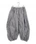 COMME des GARCONS COMME des GARCONS（コムデギャルソン コムデギャルソン）の古着「コットンイージーストライプパンツ」｜ホワイト