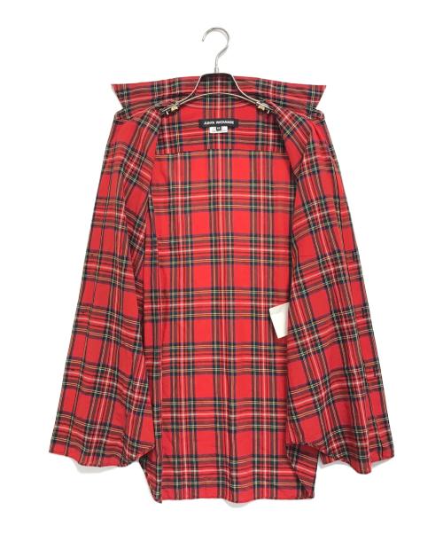 JUNYA WATANABE COMME des GARCONS（(ジュンヤワタナベ コムデギャルソン）JUNYA WATANABE COMME des GARCONS (ジュンヤワタナベ コムデギャルソン) タータンチェックシャツ レッド サイズ:XSの古着・服飾アイテム