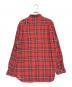 JUNYA WATANABE COMME des GARCONS (ジュンヤワタナベ コムデギャルソン) タータンチェックシャツ レッド サイズ:XS：18000円