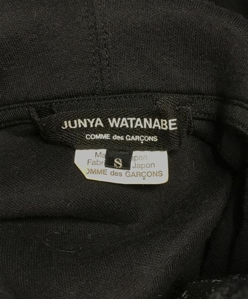 JUNYA WATANABE COMME des GARCONS（(ジュンヤワタナベ コムデギャルソン）JUNYA WATANABE COMME des GARCONS (ジュンヤワタナベ コムデギャルソン) ボア切替プルオーバーパーカー ブラック サイズ:Sの古着・服飾アイテム