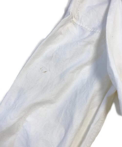 egg COMME des GARCONS（コムデギャルソン）egg COMME des GARCONS (コムデギャルソン) コットンプルオーバーシャツワンピース ホワイト サイズ:表記なしの古着・服飾アイテム