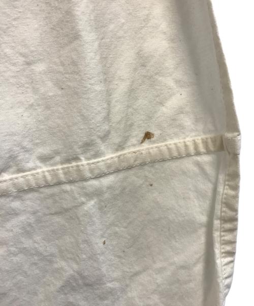 egg COMME des GARCONS（コムデギャルソン）egg COMME des GARCONS (コムデギャルソン) コットンプルオーバーシャツワンピース ホワイト サイズ:表記なしの古着・服飾アイテム