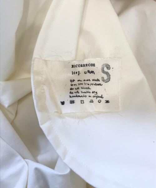 RICORRROBE（リコローブ）RICORRROBE (リコローブ) コットンワンピース ホワイト サイズ:Sの古着・服飾アイテム