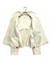 中古・古着 COMME des GARCONS GIRL (コムデギャルソンガール) サイドライン丸襟ジャケット アイボリー サイズ:M：33000円