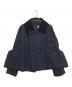 COMME des GARCONS COMME des GARCONS（コムデギャルソン コムデギャルソン）の古着「襟ベロア変形ジャケット」｜ネイビー